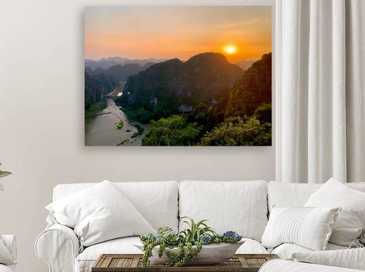 Dam Sen Hang Mua Viewpoint at Sunset by Jimmy Roy Photos