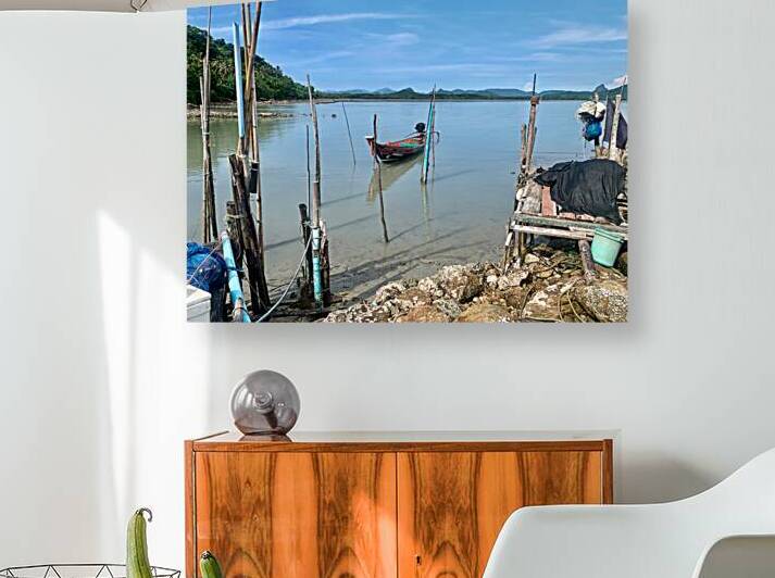 Fisherman s Boat on the Water by Jimmy Roy Photos