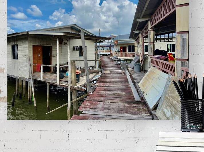 Kampong Ayer Floating Village Brunei 3 by Jimmy Roy Photos