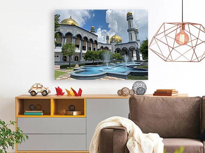 Jame Asr Hassanil Bolkiah Mosque Brunei 7 by Jimmy Roy Photos